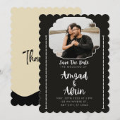 Flat Invitation, formaat: 5 x 7 inch, papier: Matt Kaart (Voorkant / Achterkant)