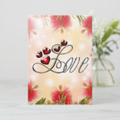 Flat Invitation, formaat: 5 x 7 inch, papier: Matt Kaart (Staand voorkant)