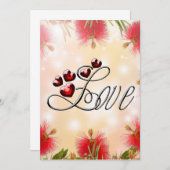 Flat Invitation, formaat: 5 x 7 inch, papier: Matt Kaart (Voorkant / Achterkant)