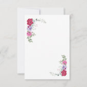 Flat Invitation, formaat: 5 x 7 inch, papier: Matt Kaart (Achterkant)