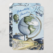 Flat Invitation, formaat: 5 x 7 inch, papier: Matt Kaart (Voorkant / Achterkant)