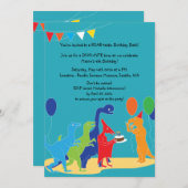 Flat Invitation, formaat: 5 x 7 inch, papier: Matt Kaart (Voorkant / Achterkant)