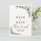 Flat Invitation, formaat: 5 x 7 inch, papier: Matt Kaart (Staand voorkant)