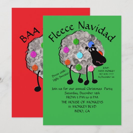 Flat Invitation, formaat: 5 x 7 inch, papier: Matt Kaart (Voorkant / Achterkant)