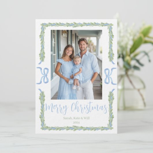 Flat Invitation, formaat: 5 x 7 inch, papier: Matt Kaart (Staand voorkant)