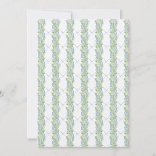 Flat Invitation, formaat: 5 x 7 inch, papier: Matt Kaart (Achterkant)