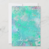 Flat Invitation, formaat: 5 x 7 inch, papier: Matt Kaart (Achterkant)