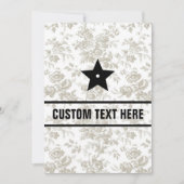 Flat Invitation, formaat: 5 x 7 inch, papier: Matt Kaart (Voorkant)