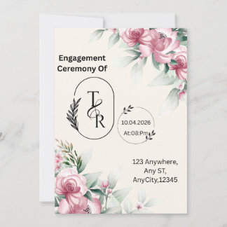 Flat Invitation  Kaart