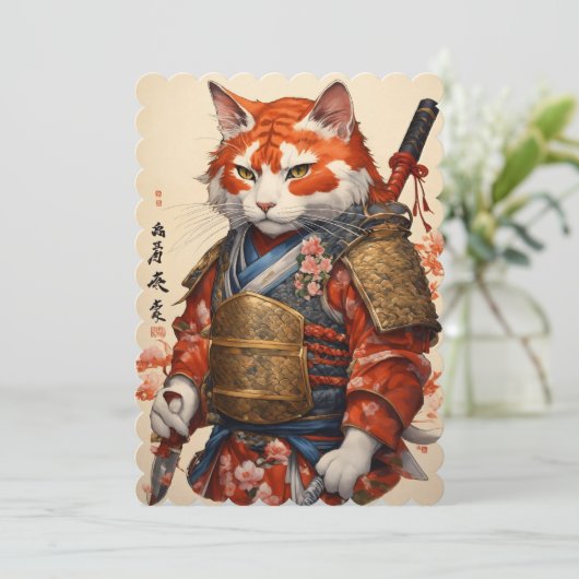 Flat Invitation Tattoo ontwerp Kaart (Staand voorkant)