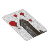 Flat Iron Building en Red Hot Air Luchtballonnen Magneet (Rechterzijde)