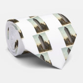 Flat Iron Building, New York City 1918  Stropdas (Opgerold)