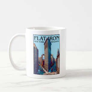 Flat Iron Building New York City Koffiemok