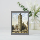 Flat Iron Building New York City, NY 1903  Briefkaart (Staand voorkant)