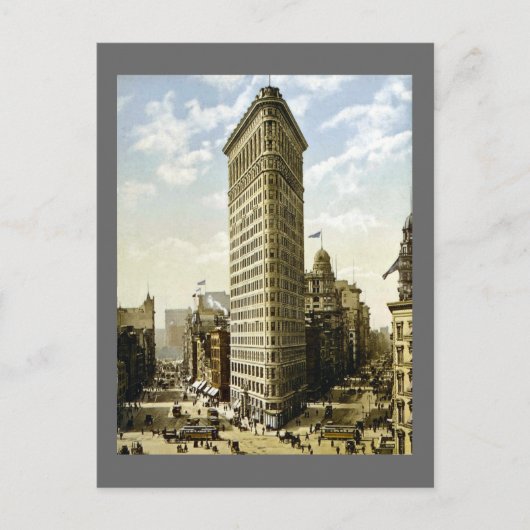 Flat Iron Building New York City, NY 1903  Briefkaart (Voorkant)