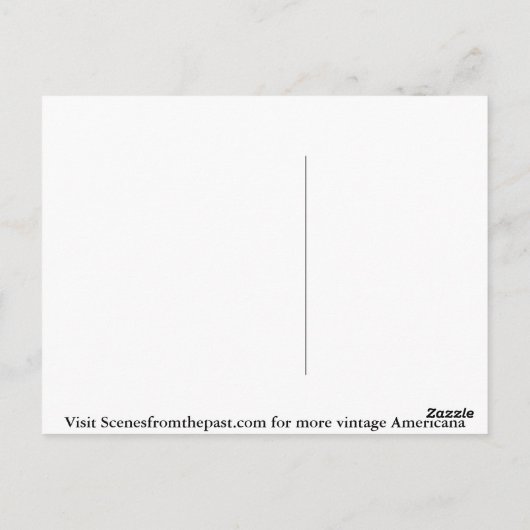 Flat Iron Building New York City, NY 1903  Briefkaart (Achterkant)