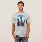 Flat Iron Building New York City T-shirt (Voorkant volledig)