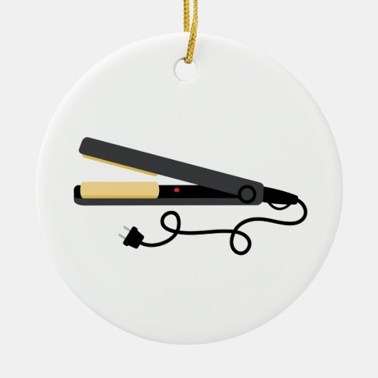 Flat Iron Keramisch Ornament (Voorkant)