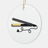 Flat Iron Keramisch Ornament (Links)