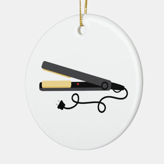 Flat Iron Keramisch Ornament (Links)