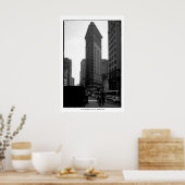 Flat Iron Poster (Keuken)