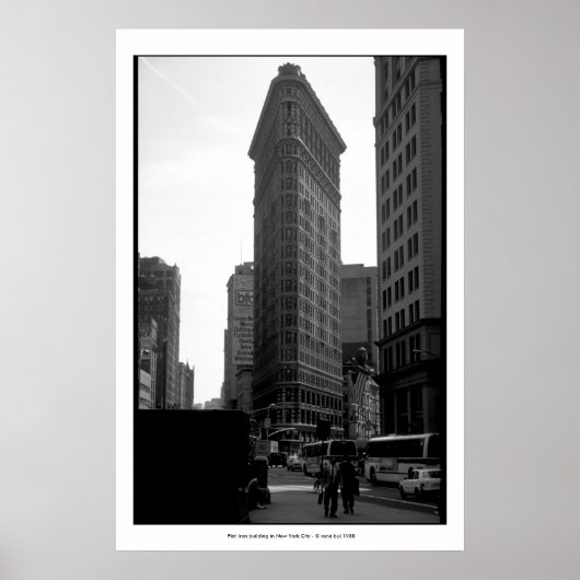 Flat Iron Poster (Voorkant)
