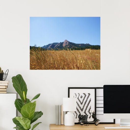 Flat Irons Poster (Thuiskantoor)