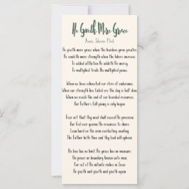 Flat Kaart Annie Johnson Flint Hij geeft meer eer