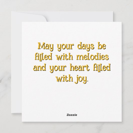 Flat Kaart Boho Pet Girl (Achterkant)