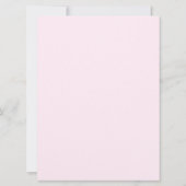 Flat Kaart bruiloft opslaan van de datum uitnodigi (Achterkant)