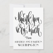 Flat Kaart Dank u (Voorkant)