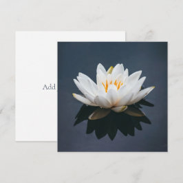 FLAT-KAART: LOTUS BEDANKKAART