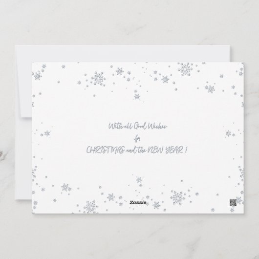 Flat Kaart Merry Christmas 021 (ElfSanta) (Achterkant)