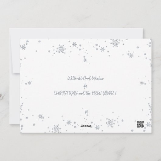 Flat Kaart Merry Christmas 025 (ElfSanta) (Achterkant)