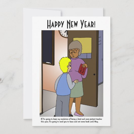 Flat-kaart voor resolutie (Voorkant)