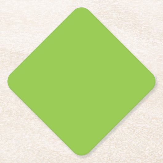 Flat Lime Green Background – School Texture Kartonnen Onderzetters (Voorkant)