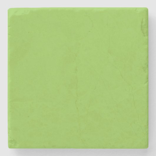 Flat Lime Green Background – School Texture Stenen Onderzetter (Voorkant)