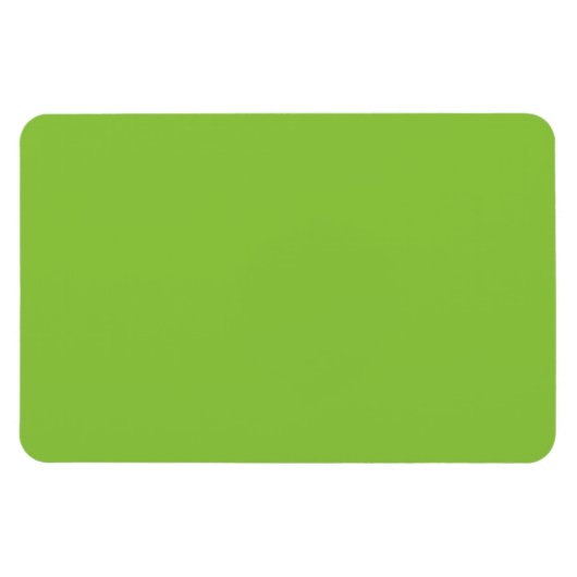 Flat Lime Green Background Texture  Magneet (Horizontaal)