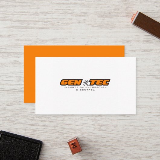 Flat Loyalty-kaart Klantenkaartje (Voorkant / Achterkant in situ)