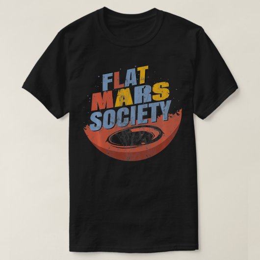 Flat Mars Society Distress Pullover (Design voorkant)
