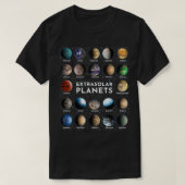 Flat Mars Society Planet Astronomy Science Mars Fu T-shirt (Design voorkant)
