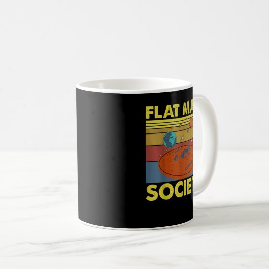 Flat Mars Society sinds 2021,  ruimtegolf Koffiemok (Voorkant rechts)