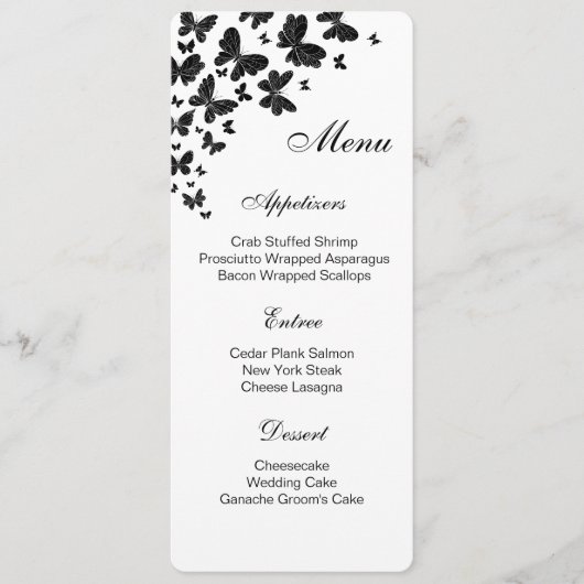 Flat Menu Kaart (Voorkant)