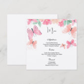 Flat Menu Kaart (Voorkant / Achterkant)