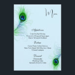 Flat Menu Kaart-Peacock<br><div class="desc">Deze Menu Kaart sjabloon is te zien op het basispapier met een heerlijke pauw print. Script en standaardtekst in zwart. Pas de menu-items aan uw door op de knop Aanpassen te klikken, naar rechts te kijken en de juiste vakken te vinden om uw informatie te wijzigen. Ik wens u de...</div>