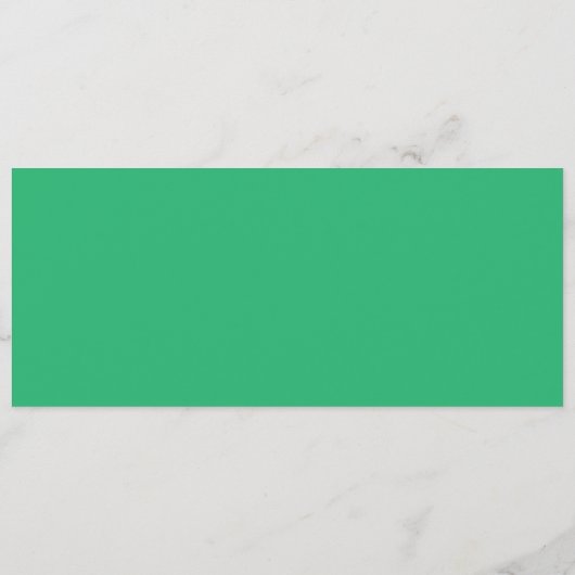 Flat Mint Green Background – Wedding Design Programmakaart (Achterkant)