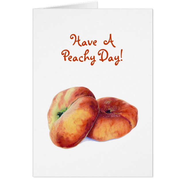 Flat Nectarines-kaart (Voorkant)