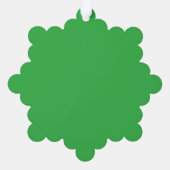 Flat Neon Green Background – School Texture Ornament Kaart (Achterkant)