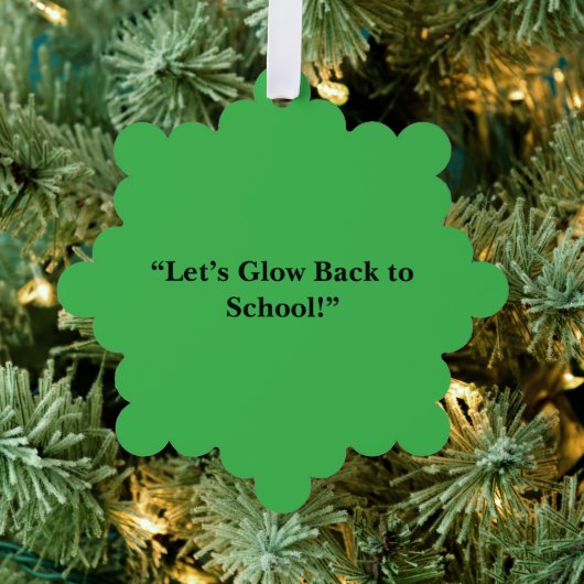 Flat Neon Green Background – School Texture Ornament Kaart (Insitu (Drie))