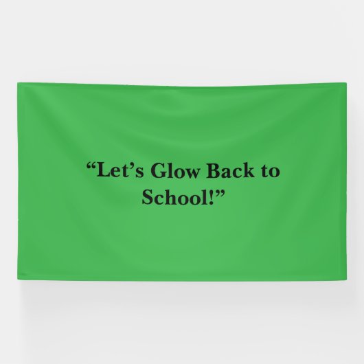 Flat Neon Green Background – School Texture Spandoek (Horizontaal)
